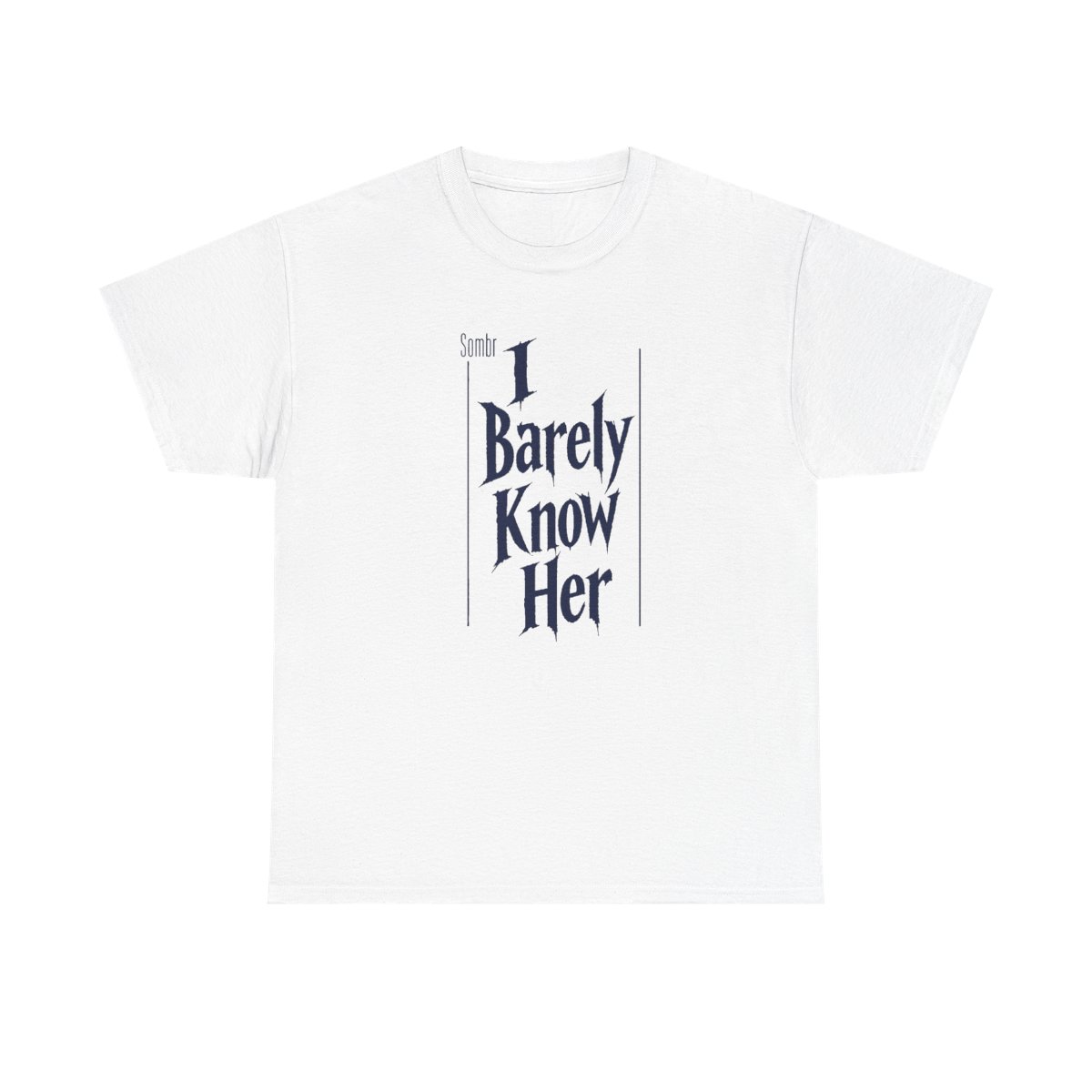 Sombr "I Barely Know Her" Unisex Tee - Official t-shirts merchandise