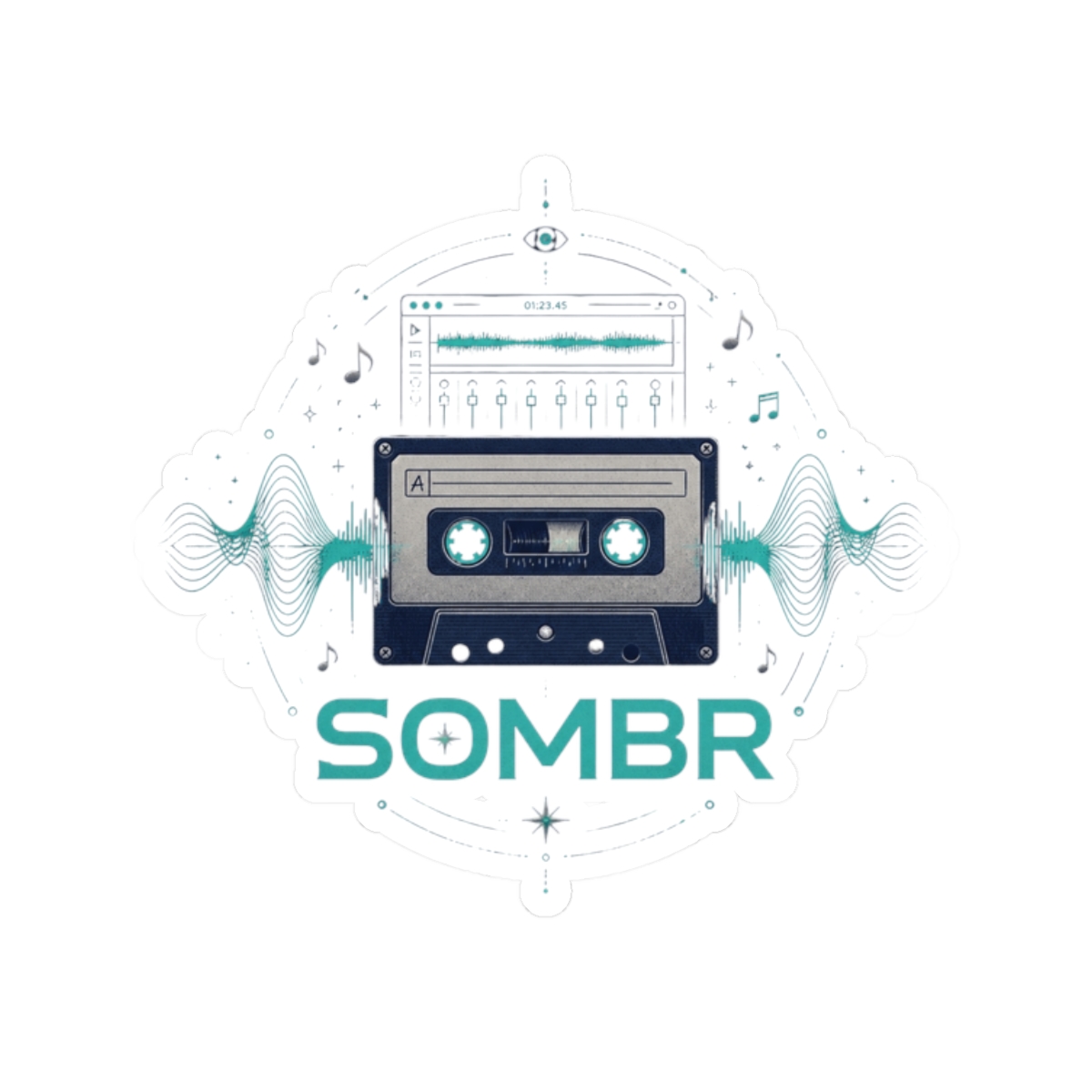 Sombr Sticker - Official stickers merchandise