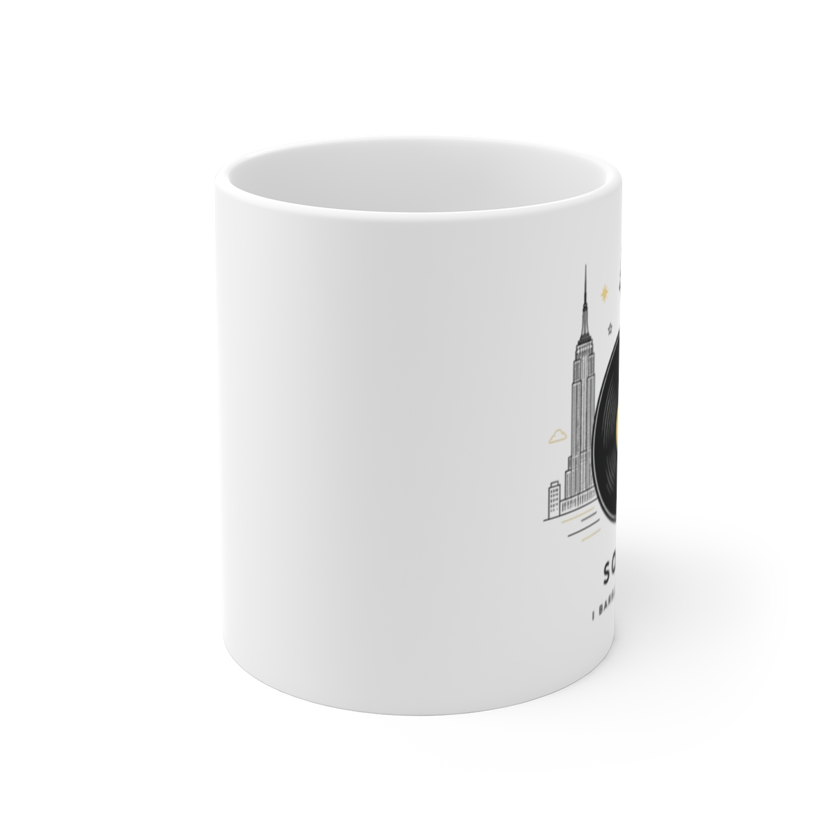 Sombr "s album, " White Mug - Official mugs merchandise