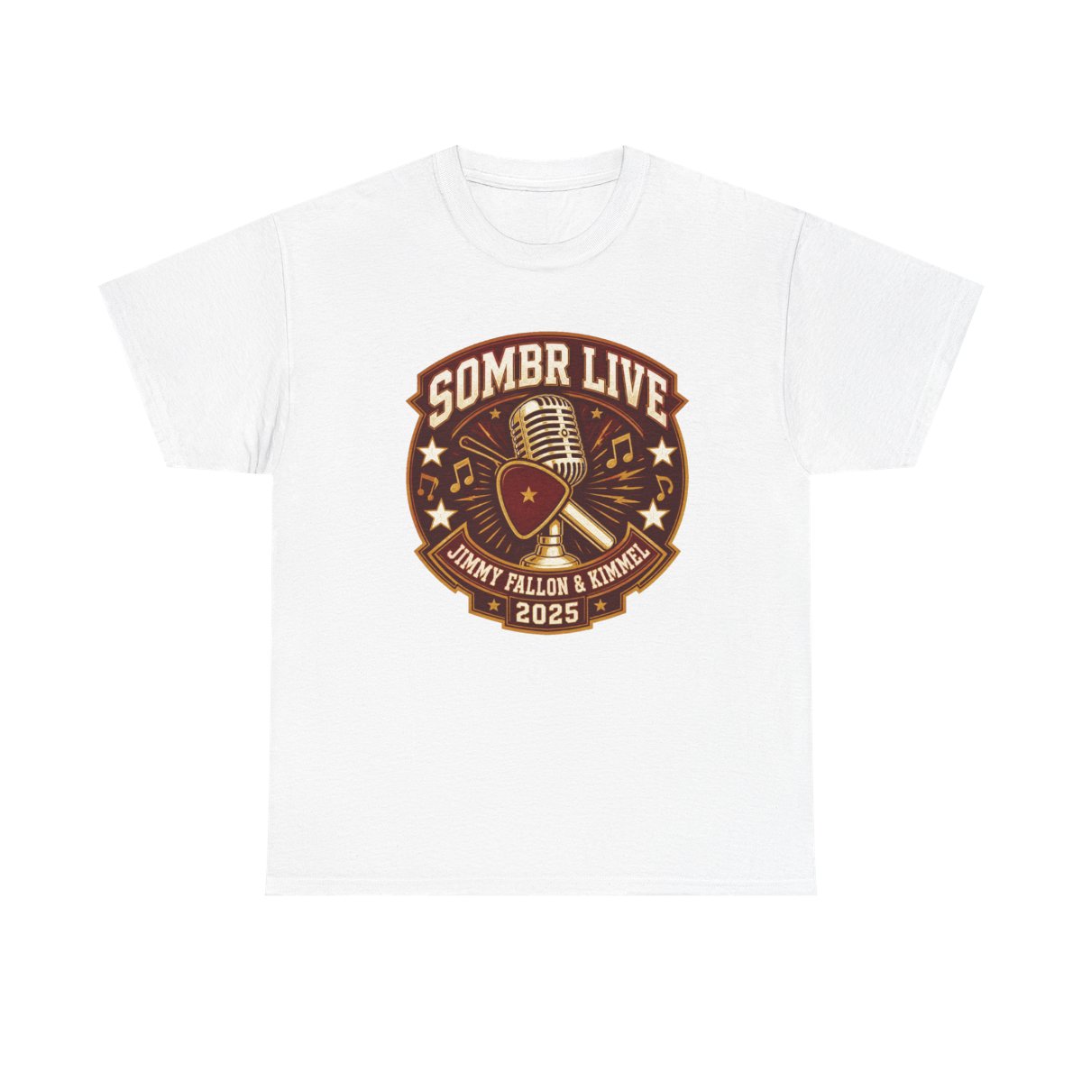 Sombr "Sombr Live" Unisex Tee - Official t-shirts merchandise
